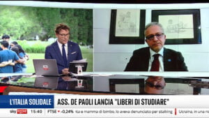 Marco Guercio a SKY TG-24 presenta: "Liberi di studiare"