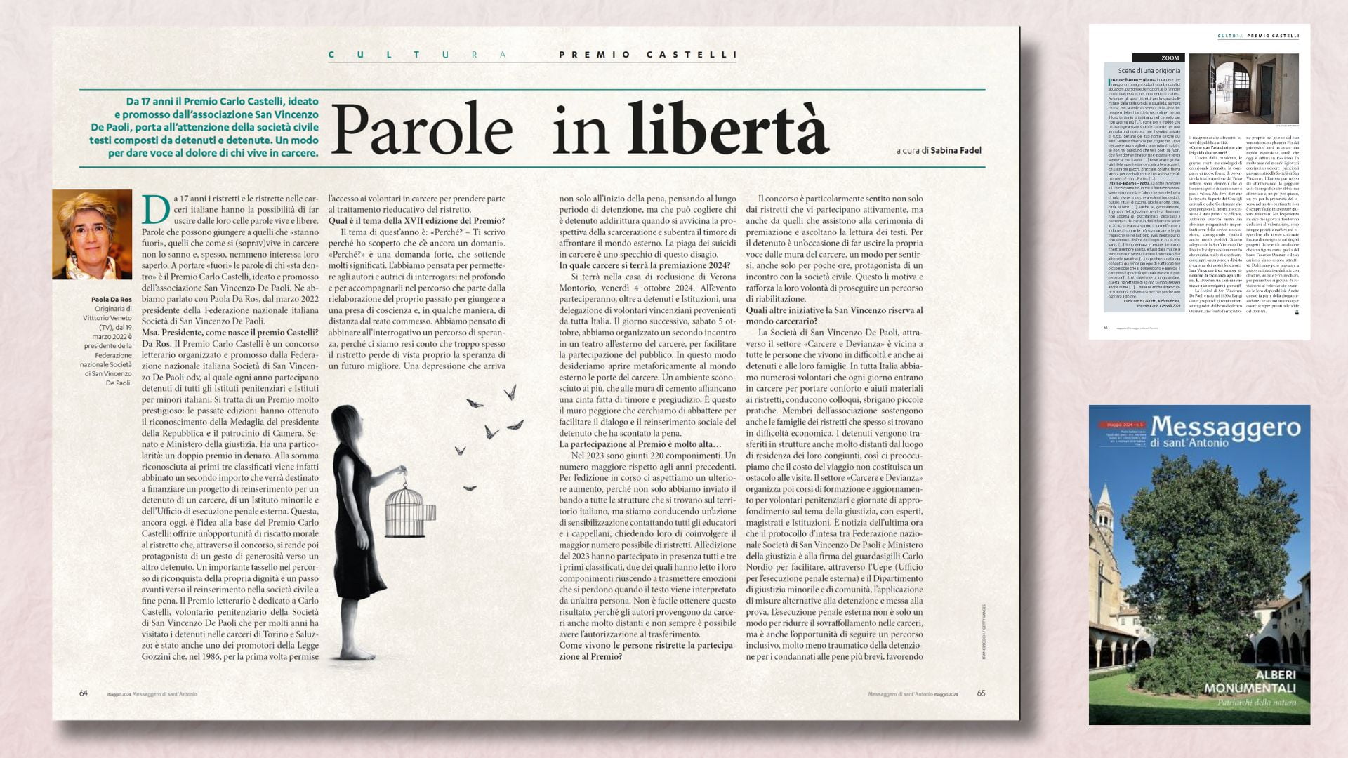Premio Castelli: pubblicata l'intervista a Paola Da Ros